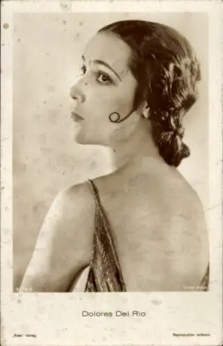 Ak Schauspielerin Dolores Del Rio, Portrait