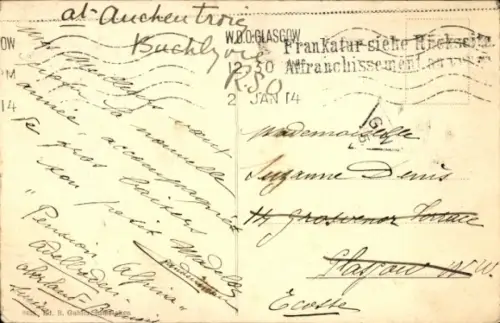 Ak Wintersport, Skispringer, Doppelsprung