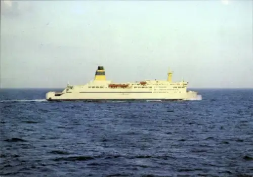 Ak Fährschiff Trelleborg auf Fahrt, Steuerbord