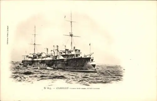 CPA Marine Militaire Française, Cassard, Croiseur 2e classe