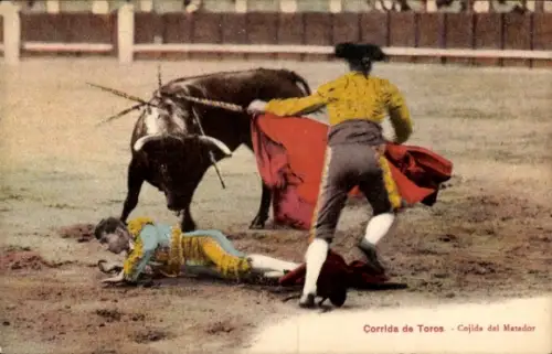 Ak Corrida de Toros, Cojida del Matador