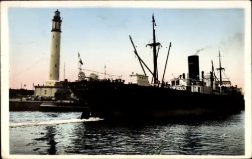 CPA Dunkerque Dunkerque Nord, Port, Le Phare