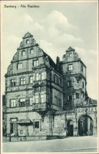 Ak Bamberg in Oberfranken, Alte Residenz