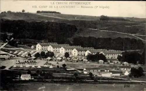 CPA La Courtine Creuse, Bâtiments, 2e brigade