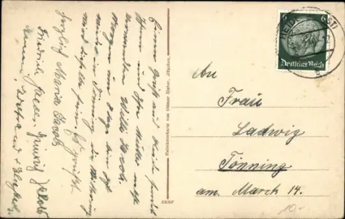 Ak Heide in Holstein, Kleinbahnhof