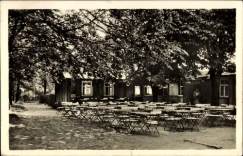 Ak Demitz Thumitz in Sachsen, Bergwirtschaft Klosterberg, Inh. Fritz Rößler