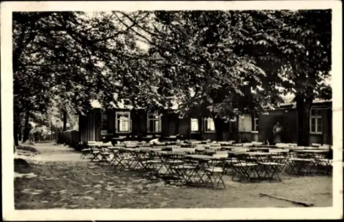 Ak Demitz Thumitz, Bergwirtschaft Klosterberg, Inh. Fritz Rößler