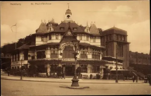 Ak Hamburg Mitte St. Pauli, Fährhaus