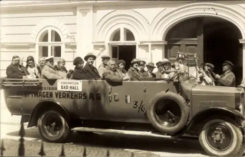 Foto Ak Bad Hall Oberösterreich, Autobus, Kraftwagen Verkehrs AG