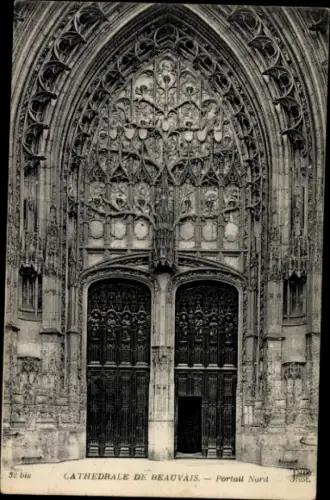 Ak Beauvais Oise, Kathedrale St. Pierre
