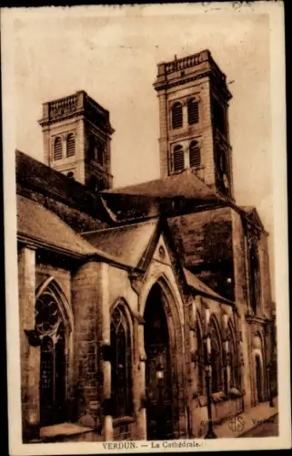 Ak Verdun Meuse, Kathedrale