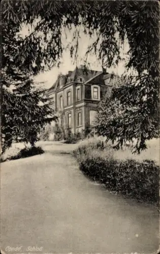 Ak Conde sur l'Escaut Nord, Schloss