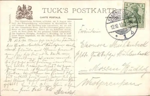 Künstler Ak Röchling, Carl, Soldat mit Pfeife