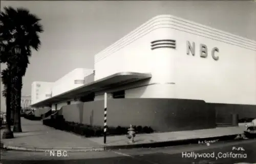 Ak Hollywood Los Angeles Kalifornien USA, NBC Gebäude