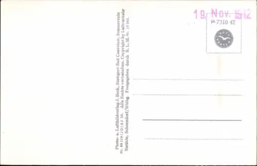 Ak Oettingen in Bayern, Fliegeraufnahme