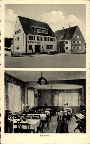 Ak Fischbach Friedrichshafen am Bodensee, Gasthof Pension Löwen