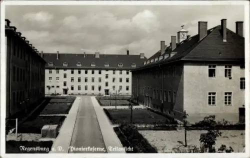 Ak Regensburg an der Donau Oberpfalz, Pionierkaserne