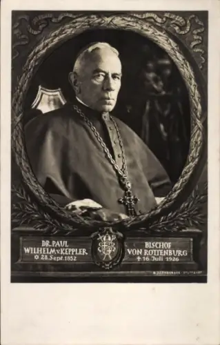 Ak Rottenburg am Neckar, Bischof Dr. Paul Wilhelm v. Keppler