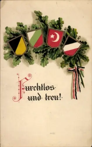 Ak Furchtlos und treu, Waffenbrüderschaft, Eichenlaub