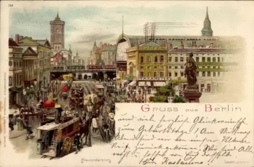 Litho Berlin Mitte, Alexanderplatz