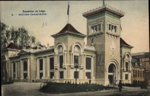 CPA Exposition de Liege, Section Canadienne