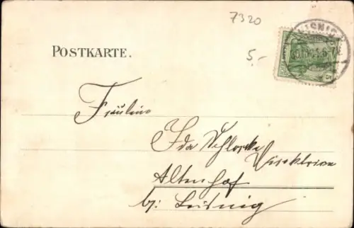 Ak Leisnig in Sachsen, Teilansicht