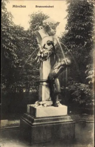 Ak München, Brunnenbuberl