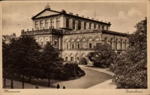 Ak Hannover, Opernhaus