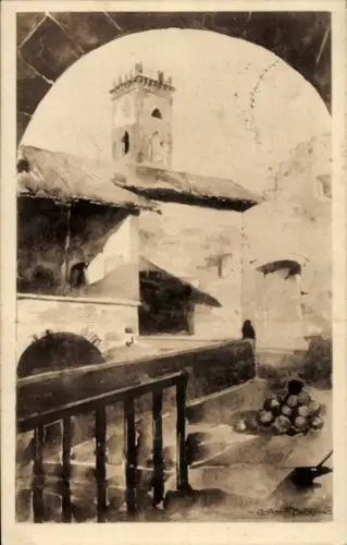 Ak Marco Rovereto Trento Trentino, Castello di Rovereto