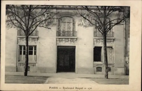 Ak Paris XIV Observatoire, Boulevard Raspail 276