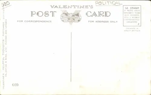 Ak Zitat von Churchill, You ask, what ist our aim?