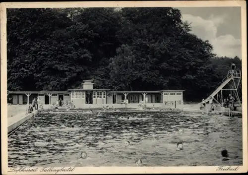 Ak Bad Fallingbostel Lüneburger Heide, Freibad