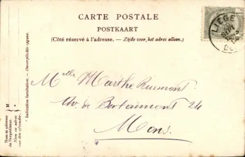 Ak Liège Lüttich Wallonien,  Bassin du Commerce, Boote, Wasserweg, Reumont