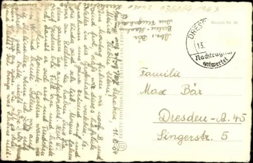 Ak Cottbus in der Niederlausitz, Stadttheater