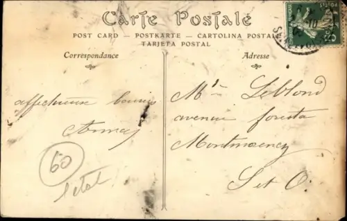 Ak Le Dirigeable Republique, Zeppelin