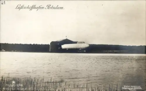 Ak Potsdam, Luftschiffhafen