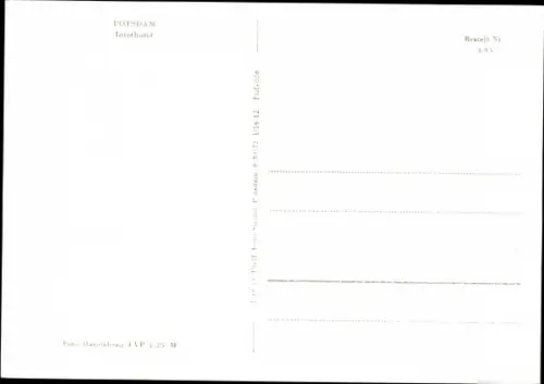 Ak Potsdam in Brandenburg, Interhotel