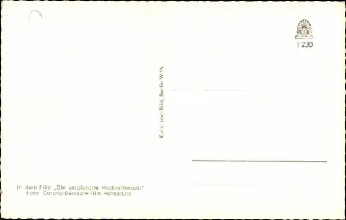 Ak Schauspieler Claus Biederstaedt, Portrait