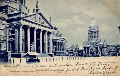 Ak Berlin Mitte, Gendarmenmarkt