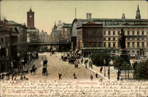 Ak Berlin Mitte, Alexanderplatz