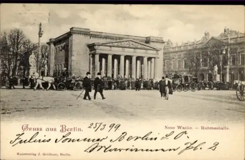 Ak Berlin Mitte, Neue Wache, Ruhmeshalle
