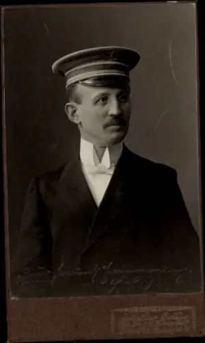 Studentika CdV Porträt eines Studenten