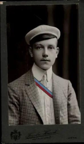 Studentika CdV Jena in Thüringen, Porträt eines Studenten