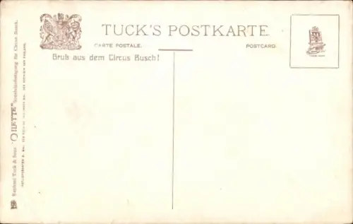 Künstler Ak Berlin Mitte, Zirkus Busch