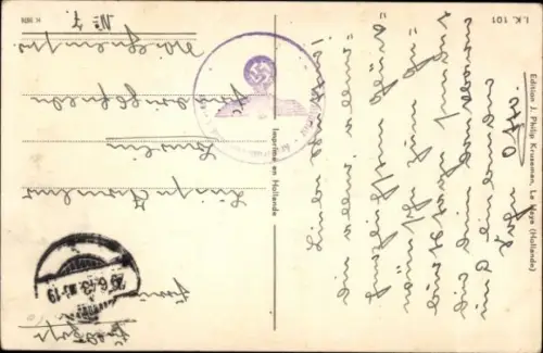 Künstler Ak Blondes Mädchen mit Hut, Portrait