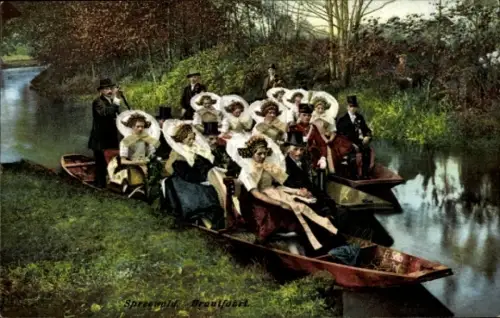 Ak Cottbus Brandenburg, Brautfahrt