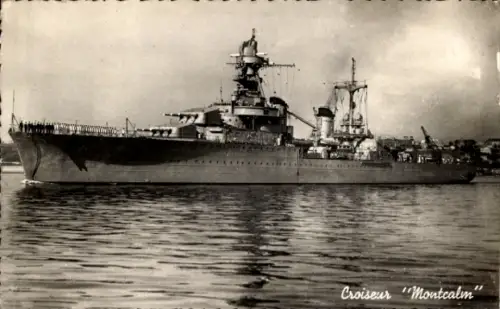 CPA Marine nationale française, Croiseur Montcalm