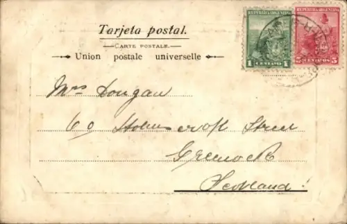 Ak Argentinien, Rancho Criollo