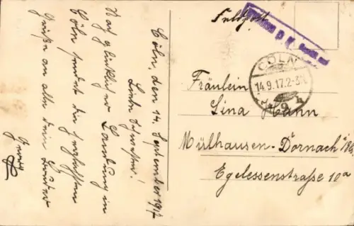 Ak Köln am Rhein, Dom