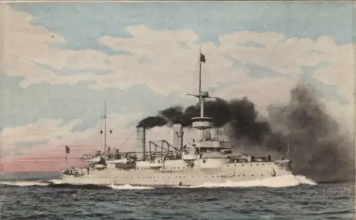 Ak Deutsches Kriegsschiff SMS Hagen, Kaiserliche Marine